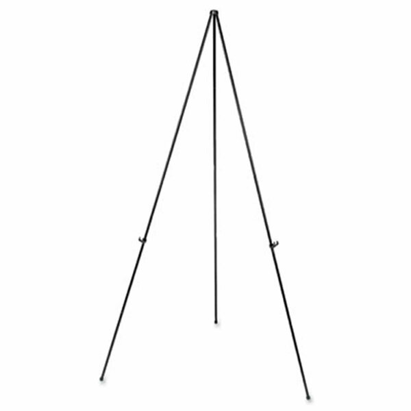 Snag-It Heavy-Duty Instant Setup Foldaway Easel  Adjusts 25w/ - 63w/ High  Aluminum  Black SN888984